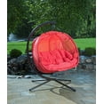 Flowerhouse Pumpkin Loveseat Chair, Red - Walmart.com