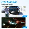 thumbnail image 6 of AUTO-VOX Solar Backup Camera Wireless Reverse Camera IP68 Waterproof Vehicles License Plate Camera for Trailer/SUV, 6 of 6