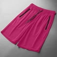 thumbnail image 6 of RYDCOT Athletic Gym Shorts for Men Quick Dry Men's Basketball Shorts with Pockets, Running Workout Activewear Hot Pink, 6 of 6