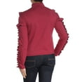 thumbnail image 3 of Buffalo David Bitton Womens Ripley Basic T-Shirt, Purple, Small, 3 of 3