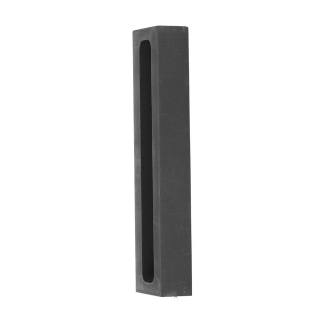 Harhinhe-lingotes de grafito, moldes de fundición rectangulares de oro y plata, resistentes al calor, de alta pureza, para fundición de metales