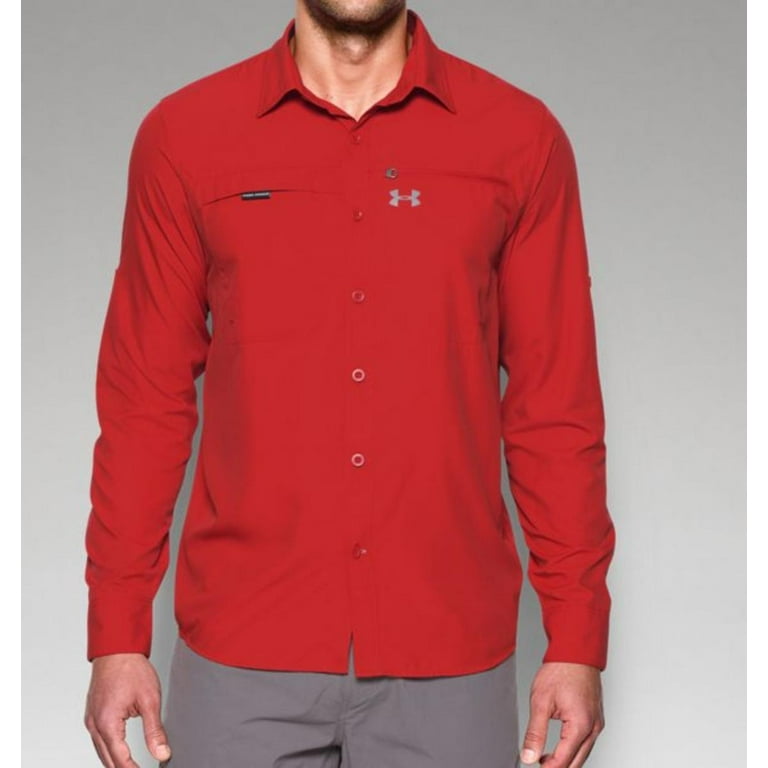 Under Armour Men's UA Fish Stalker Long Sleeve Shirt S 