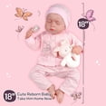 thumbnail image 4 of Muñeca Reborn JIZHI Relilike American Sleeping Girl, 45 cm, 4 of 9