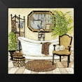 thumbnail image 2 of Olson, Charlene 12x12 Black Modern Framed Museum Art Print Titled - Touch of Exotic I, 2 of 5