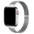 thumbnail image 2 of WFEAGL WFEAGL Slim Apple Watch Bandtainless Steel Strap Replacement 42mm 44mm 45mm Silver, 2 of 7