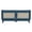 Antique Navy-04, variant on 43" Shoe Storage Bench with Cushion, 2-Tier Wood Bench with Adjustable Shelves and 2 Rattan Doors, Rustic Shoe Organizer Cabinet for Entryway, Hallway