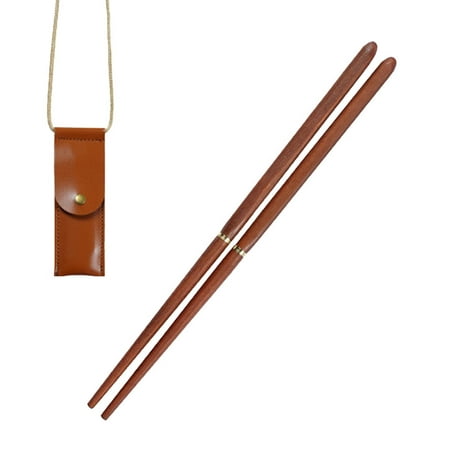 

Goxfaca Reusable Chopsticks | Collapsible Chopsticks | Folding Chopsticks Wooden/Stainless Steel Portable Cutlery Travel Cutlery for Outdoor Camping Hiking
