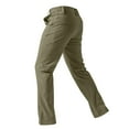 thumbnail image 4 of WTOBBY Men's Outdoor Work Fishing Camping Waterproof Cargo Pants, Tear-Resistant Multi-Pocket Tactical Trousers, Heavy-Duty Wear (Belt Not Included),Army Green L, 4 of 5