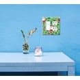 thumbnail image 5 of WIRESTER Double 1-Gang Decorator Light & 1-Gang Duplex Outlet Wall Plate/Switch Plate Cover, Light Green Happy Santa Christmas Pattern, 5 of 6