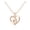 Rose Gold, variant on Joernso Mother And Daughter Son Love Heart Pendant Necklace Mother's Day Jewelry Gifts for Grandmother Mom Daughter Wife