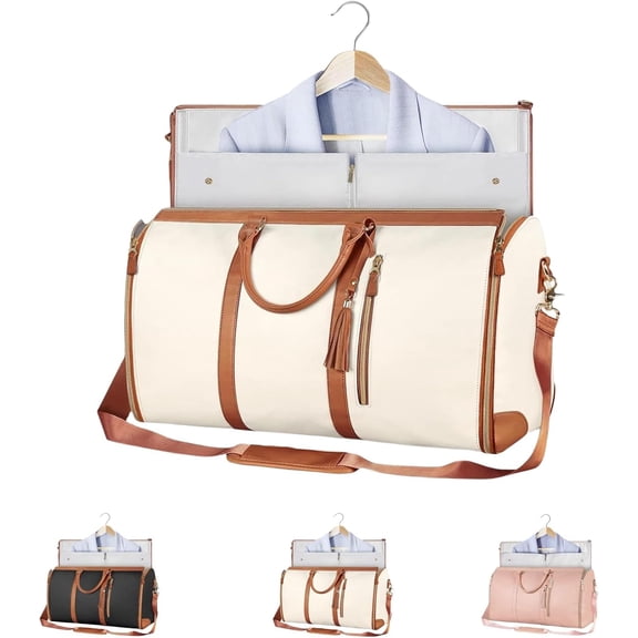 Luux Travel Duffle Bag Waterproof Carry On Convertible Foldable Clothing Bag for Travel