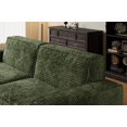 thumbnail image 3 of 106" Full Sponge Could Boneless Couch for Living Room, Modular Sectional Sofa with 2 Pillows, Convertible Upholstered Couches with Deep Seat, Compressed Sofa for Living Room (Green), 3 of 8