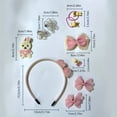 thumbnail image 1 of QJUHUNG Princess Hair Accessory Set for Various Occasions - 10-11 Piece Hair Decor Gift Box  Durable & Colorful Hair Clips  Hair Bands  Hair Ties  Bows - Easy to Wear  Non-fade  Versatile, 1 of 6