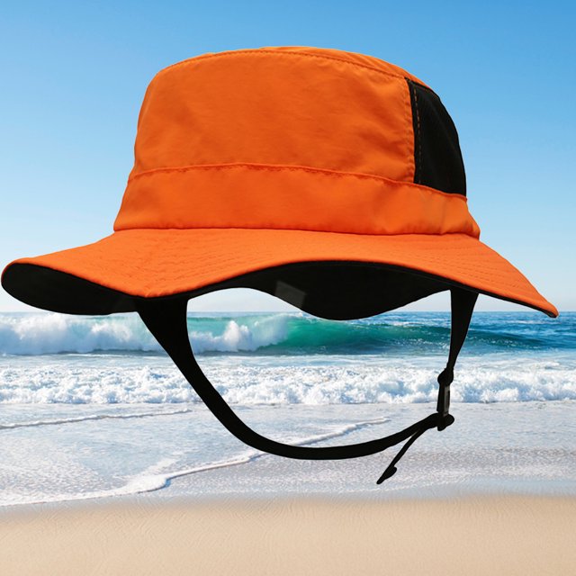 Sombreros De Protección Solar Sombrero unisex anti-UV Sombrero transpirable para el sol a prueba de viento para deportes al aire libre (naranja)