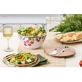 thumbnail image 2 of Better Homes & Gardens Bamboo Melamine Salad Serve Set 9.8 Inch 4Pc, 2 of 13