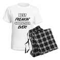 thumbnail image 4 of CafePress - Best Freakin' Godmother Eve Women's Light Pajamas - Women's Short Sleeve Print T-Shirt and Pants Light Cotton Pajama Set, 4 of 7