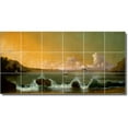 thumbnail image 1 of Ceramic Tile Mural-Martin Heade Waterfront Painting 310. 48" w x 24" h using (18) 8 x 8 ceramic tiles, 1 of 3