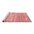 thumbnail image 2 of Ahgly Company Machine Washable Indoor Round Solid Red Modern Area Rugs, 3' Round, 2 of 4