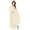 Beige, variant on Indian Crafts Women Chiffon Solid Long Indian Traditional Dupatta Shawl Stole Chunni Scarf Wrap Stole