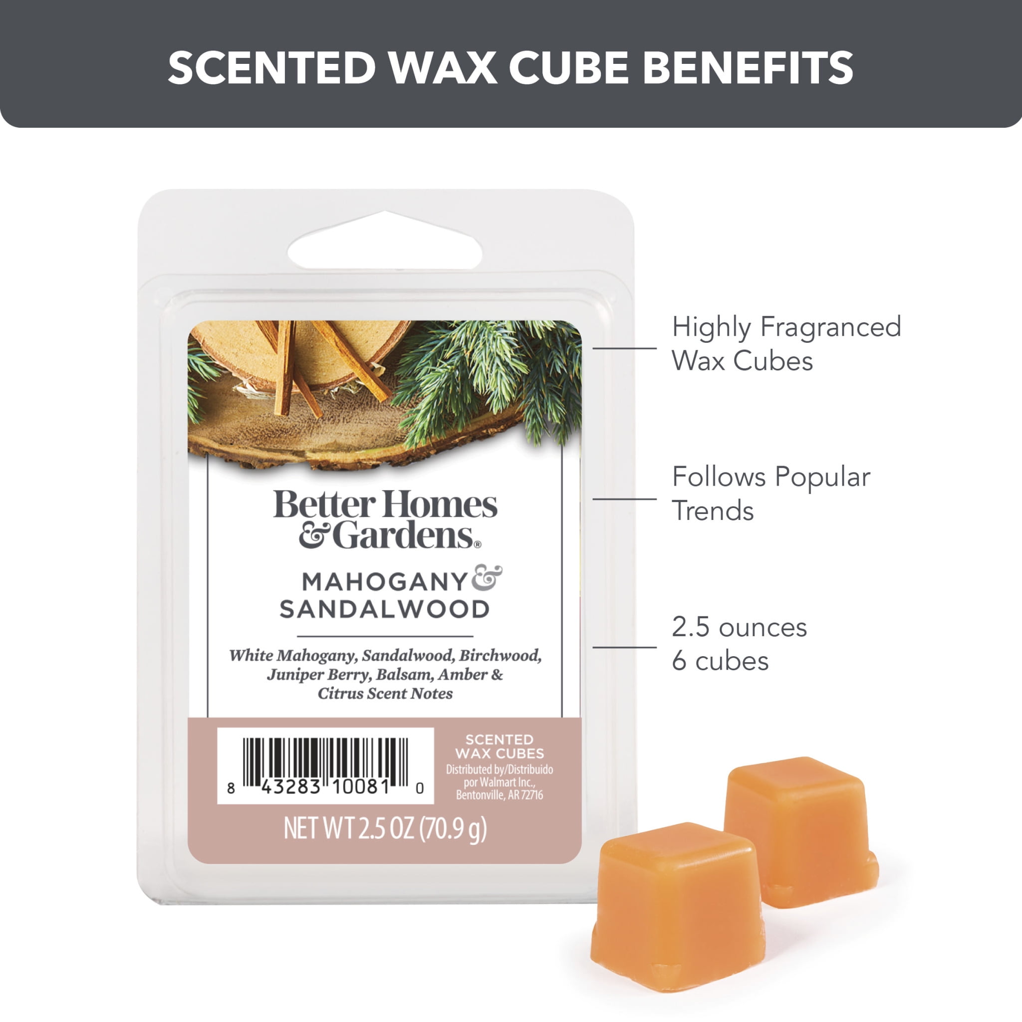 Mack's Wax Melts — Mahogany Teakwood