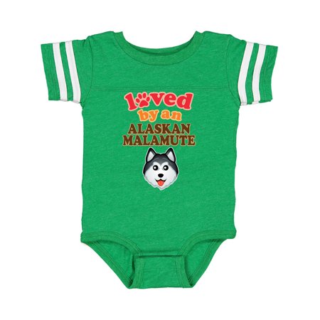 

Inktastic Alaskan Malamute Dog Lover Gift Baby Boy or Baby Girl Bodysuit