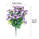 thumbnail image 3 of Flores de Pensamiento Artificiales con Tallos Realistas para Decoración del Hogar, Oficina, Bodas, 35x15 cm, Reutilizables, de Bajo Mantenimiento, 3 of 6