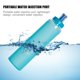 thumbnail image 2 of Bolsa De Agua Plegable De Tpu Suave, Botella De Agua Suave Para Exteriores De 400Ml, Bolsa De Agua Corriente Para Deportes, Camping Y Senderismo Vogacara OD016409-01, 2 of 6