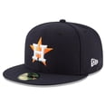 thumbnail image 3 of Men's New Era  Navy Houston Astros 2022 World Series Side Patch 59FIFTY Fitted Hat, 3 of 5