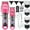 Hair Clipper Sets Pink, variant on DSP Cordless Barber Clippers for Men - Quiet, Long-Lasting Battery, Stainless Blades, Ideal for Fades & Haircuts, Includes Accessories (Pink Clipper)