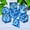 86060-3, variant on DND Resin Flowing Sand Dice Set (7 pieces), suitable for the role-playing game Dungeons and Dragons RPG and the board game polyhedron dice set.