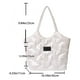 thumbnail image 3 of Bolso nube para mujer, bolso de mano de gran capacidad, bolso de mano, bolso de viaje de invierno, 3 of 8