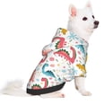 thumbnail image 2 of Haiem Dinosaur for Winter Dog Hoodie Sweatshirts with Pockets Warm Dog Clothes for Small Dogs Chihuahua-Medium, 2 of 7