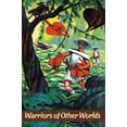 thumbnail image 2 of Retrosci-fi 17x24 Gold Ornate Wood Framed with Double Matting Museum Art Print Titled - Warriors of Other Worlds, 2 of 4