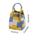 thumbnail image 3 of Knitted Handbag for Women, Lightweight Stylish Commuting Bag with Magnetic Buckle and Flexible Shape, Practical Small Item Storage for Shopping, Dating, Office, and Everyday Activities, 3 of 7