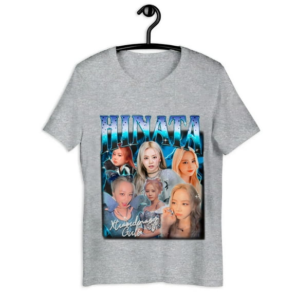 vintage XG Hinata Bootleg 90s Tee - xg Retro T-shirt - kpop Merch - Kpop Shirt - Jpop Shirt - Kpop Gift - XG Fan Tee - XG Hinata Tee-TH35483