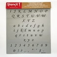 thumbnail image 4 of Stencil1 Corsiva Font Stencil - 0.5" Alphabet Letters Art Stencil, 4 of 5