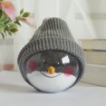 thumbnail image 5 of Decoraciones navideñas Bola de muñeco de nieve de plástico transparente (gris), 5 of 5