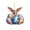 A, variant on AZXY Easter Bunny Ornament, 3.14" Acrylic Window Hanging Decor, Bunny with Large Easter Egg for Easter Tree & Home Spring Party Supplies Indoor Outdoor