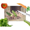thumbnail image 2 of Pigs Piglets by Daphne Baxter Glass Cutting Board Large, 2 of 2