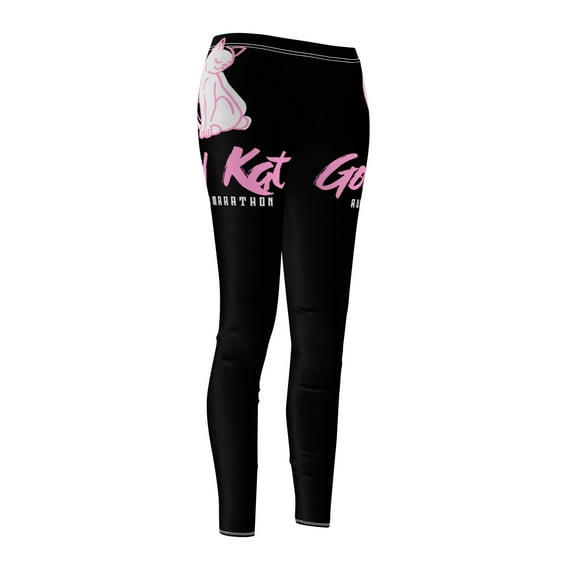 Good Kat Women's Black Casual Leggings