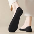 thumbnail image 2 of Cmfcve 4 Pairs Arch Support Socks for Women No Show Liner Socks Non-Slip Cushion Socks, 2 of 7