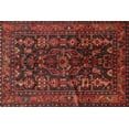 thumbnail image 1 of Ahgly Company Indoor Rectangle Traditional Reddish Brown Persian Area Rugs, 8' x 12', 1 of 6
