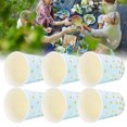 thumbnail image 4 of Paper Coffee Cups, Disposable Cup 20Pcs Water Paper Cups Disposable Hot Cups  For Water For Coffee For Tea For  Pink,Blue,White, 4 of 8