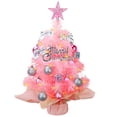 thumbnail image 1 of Árbol de Navidad Noiclub Mini de 60 cm con 50 luces LED y adornos, 1 of 6