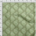 thumbnail image 4 of oneOone Cotton Poplin Twill Light Green Fabric Asian Paisley Dress Material Fabric Print Fabric By The Yard 56 Inch Wide, 4 of 4