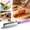 Purple, variant on Wood Grain Multifunctional Peeler - 2 in 1 Vegetable Peeler and Bottle Opener with Ergonomic Handle