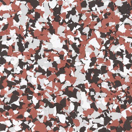 Epoxy Flakes 1/4" (5 Pounds) - Garage Floor Flakes/Epoxy Floor Flakes for Decorative Floors and Crafts (422 Cobblestone)