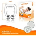 thumbnail image 3 of Clip magnético antironquidos (paquete de 12) – Una solución sencilla para los roncadores de nariz – Dispositivo reutilizable para reducir los ronquidos JM MX-0135551FYD, 3 of 4