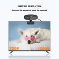 thumbnail image 5 of Webcam 1080P Mini PC USB Camera 1080P Camera Professional HD Web Cam with Microphone for Computer Of, 5 of 5