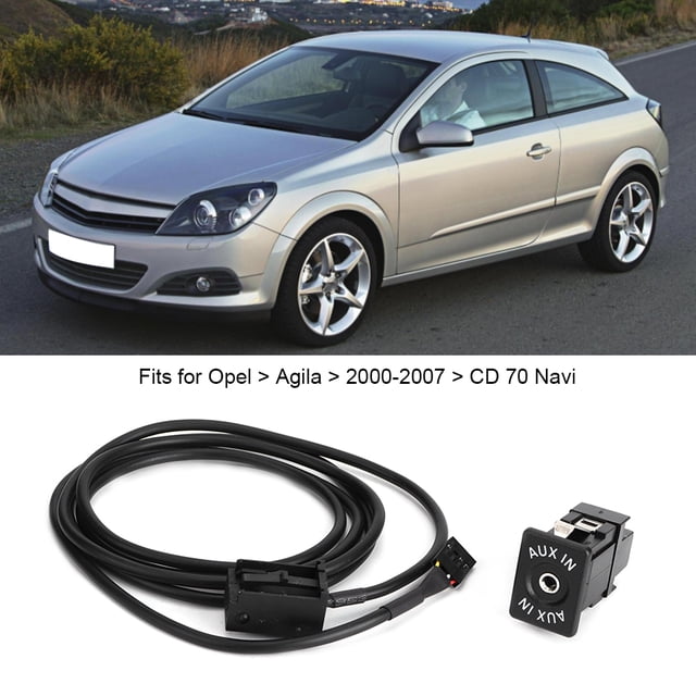 Cable Adaptador De Audio Estéreo Auxiliar Para Coche, 12 Pines, Compatible Con Agila